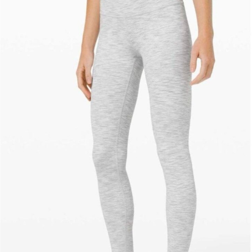 Lululemon Athletica Light Gray Leggings